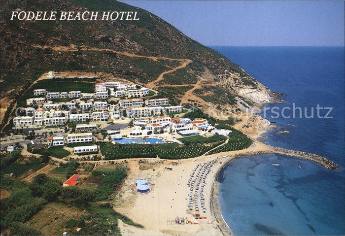 Heraklion Iraklio Fodele Beach Hotel Strand Kueste Fliegeraufnahme
