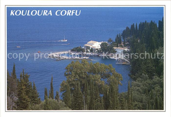 Kouloura Panorama Hafen Kueste