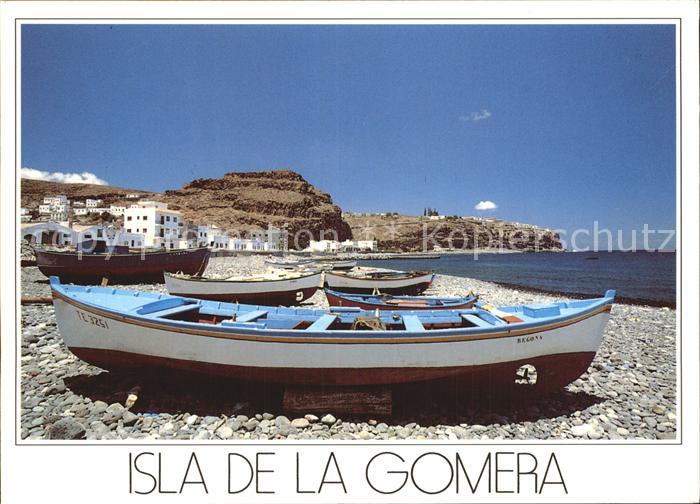 Playa de Santiago Fischerboote Strand Kueste
