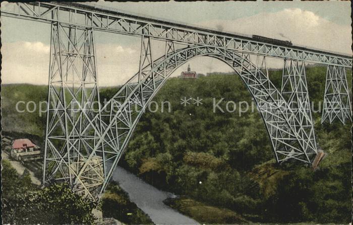 Bruecken Bridges Ponts Müngstener Brücke