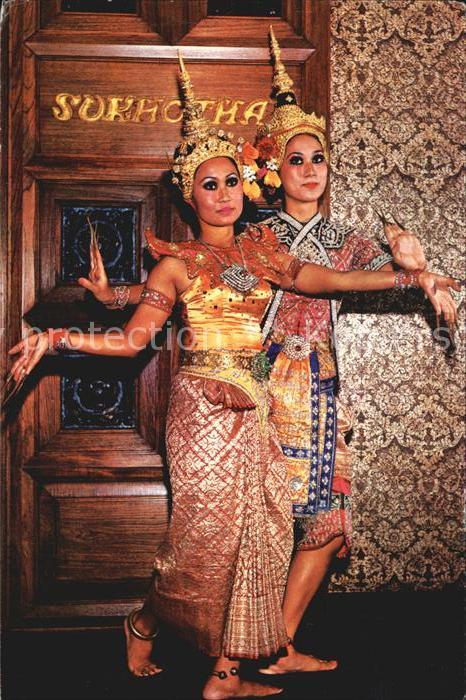 Tanz Taenzer Thai-People South Thailand