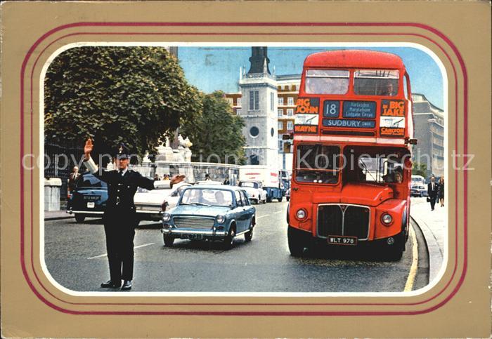 Polizei London Policeman St. Pauls Area