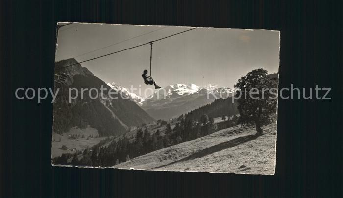 Sessellift Kiental-Gehrihorn Goldernhorn Bluemlisalp