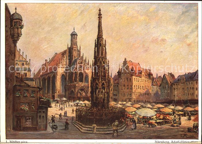 Moessler L. Nuernberg A.-H.-Platz Liebfrauenkirche