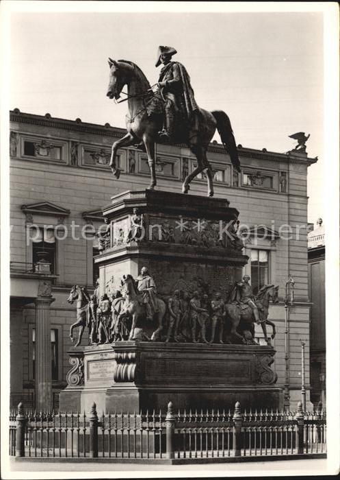 Friedrich der Grosse Denkmal Berlin Unter den Linden