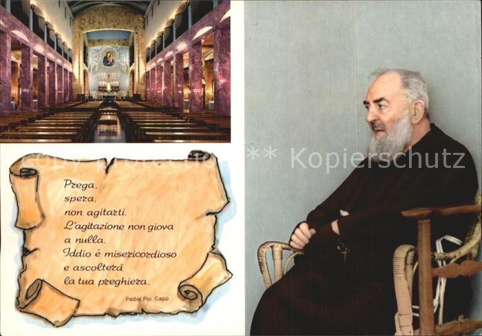 Religion Padre Pio Preghiera Santuario S. Maria delle Grazie