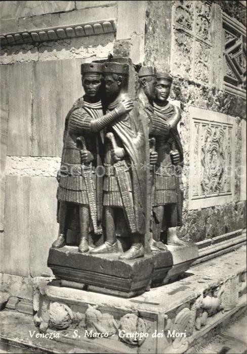 Venezia Venedig S. Marco Gruppo dei Mori