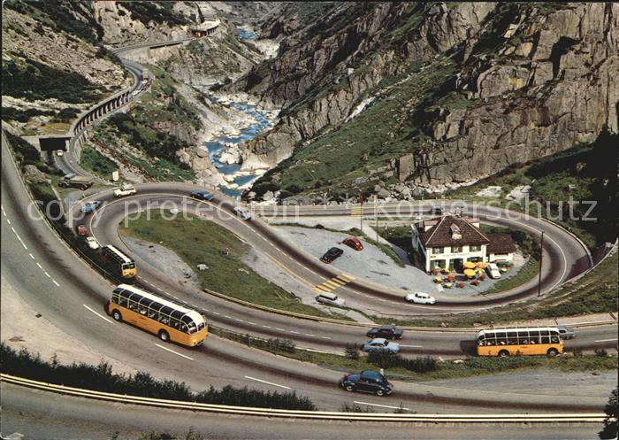Postbus Gotthardstrasse Schöllenen