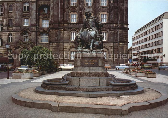 Denkmal Otto von Guericke Magdeburg