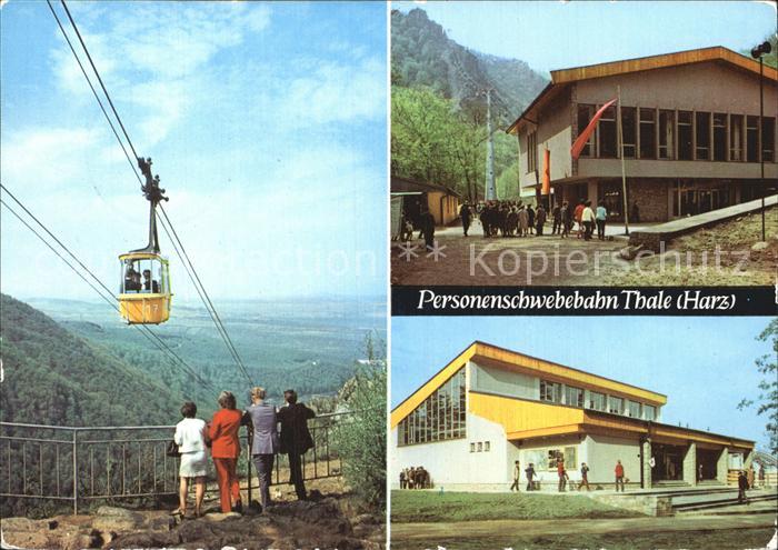 Seilbahn Thale Harz Talstation Bergstation