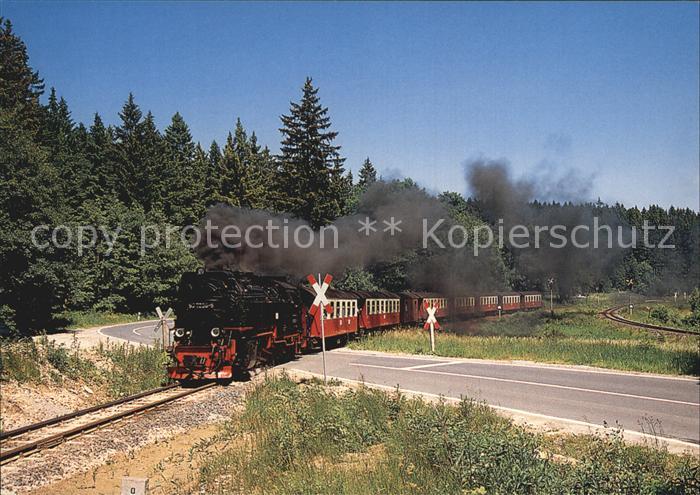 Lokomotive Harzer Schmalspurbahn Ausfahrt Drei Annen