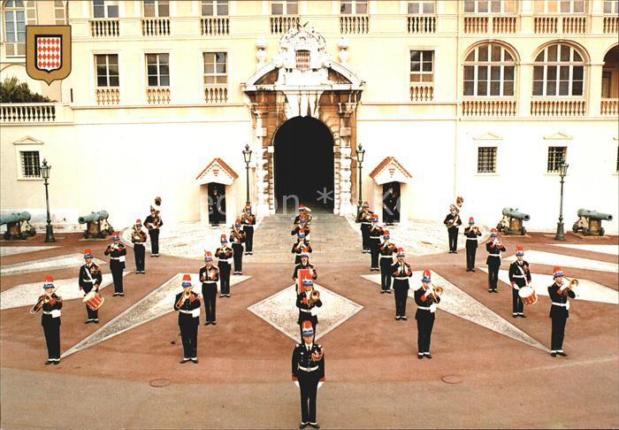Leibgarde Wache Monaco Monte Carlo Fanfare Compagnie de