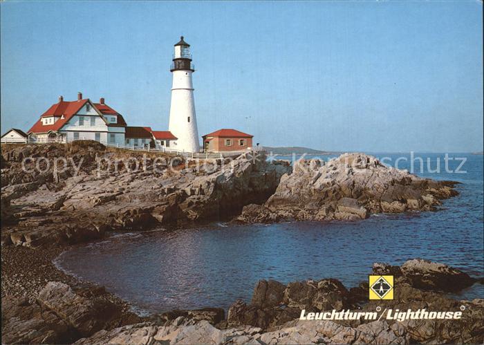 Leuchtturm Lighthouse Portland Head Maine USA