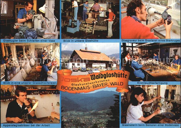 Glashandwerk Glaskunstwerkstätte Bodenmais Joska Wal