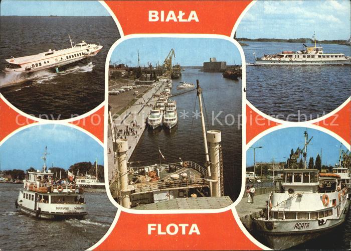 Motorschiffe Biala Flota Zeglugi Szczecinskiej