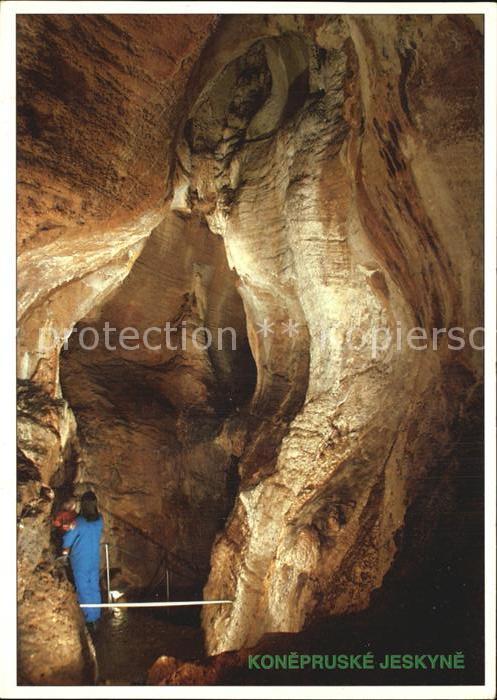 Hoehlen Caves Grottes Konepruske Jeskyne Svrchni patro