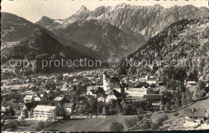 Schruns Vorarlberg Panorama