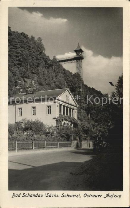 Bad Schandau Ostrauer Aufzug