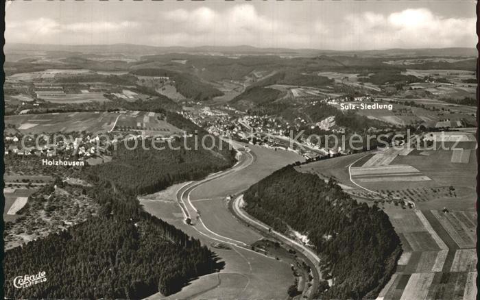 Sulz Neckar mit Holzhausen und Sulz Siedlung Fliegeraufnahme