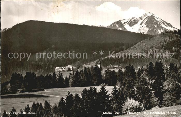 Chiemgau Kloster Maria Eck mit Hochfelln