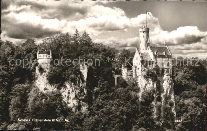 Schwaebische Alb Schloss Lichtenstein