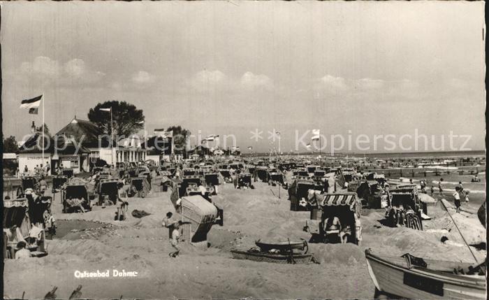 Dahme Ostseebad Strandpartie