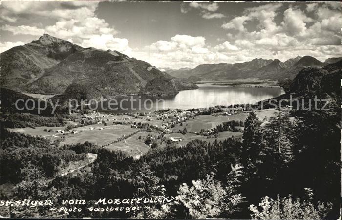 St Gilgen Salzkammergut vom Mozartblick