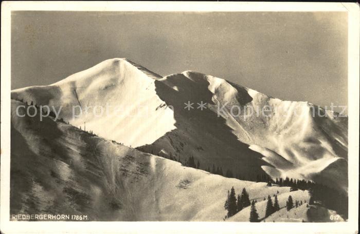 Riedbergerhorn Gipfelblick