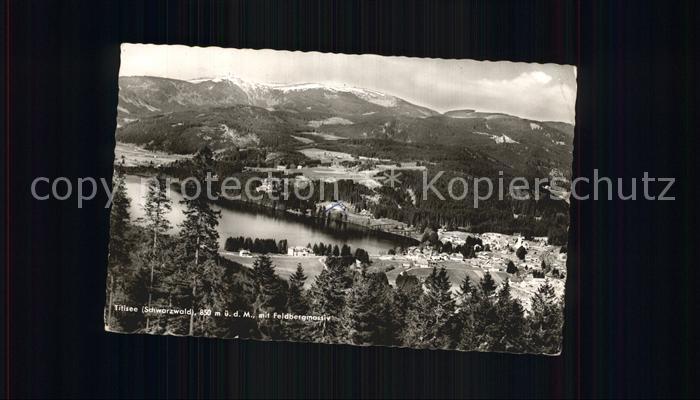 TITISEE Schwarzwald BW mit Feldbergmassiv