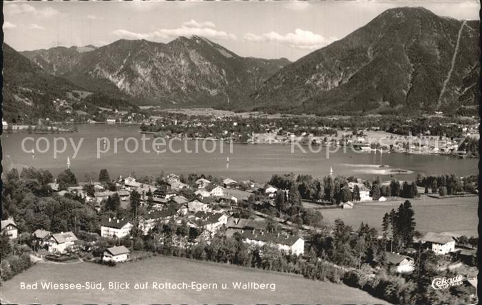 Bad Wiessee mit Rottach Egern und Wallberg