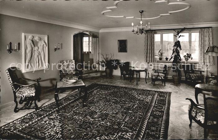 Hohenfuernsal Sanatorium Dr Graether Aufenthaltsraum