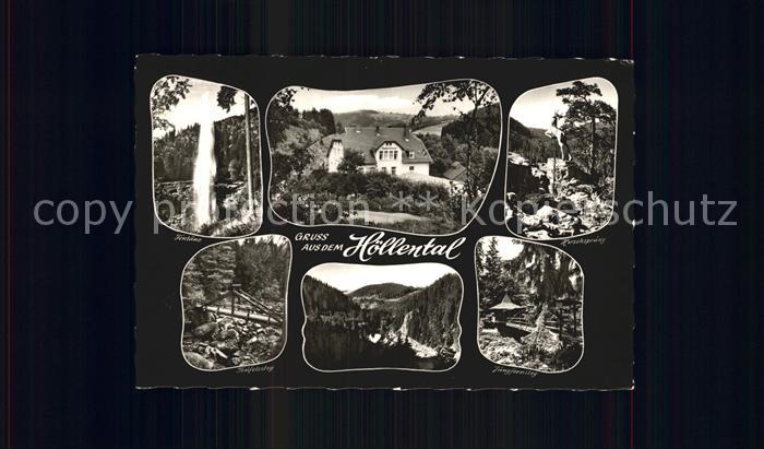 Hoellental Frankenwald Fontaene Hirschsprung Teufelssteg Jungfernsteg