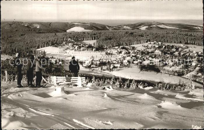 Hahnenklee-Bockswiese Harz Blick vom Bocksberg