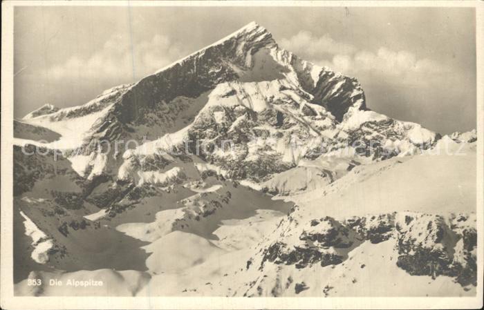 GARMISCH-PARTENKIRCHEN Bayern Alpspitze