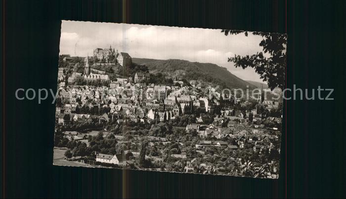 Marburg Lahn Stadt und Burg