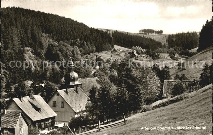 Altenau Harz Blick ins Schultal