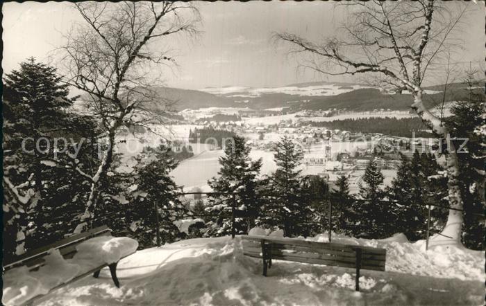 Hinterzarten Breisgau-Hochschwarzwald BW Winter Panorama