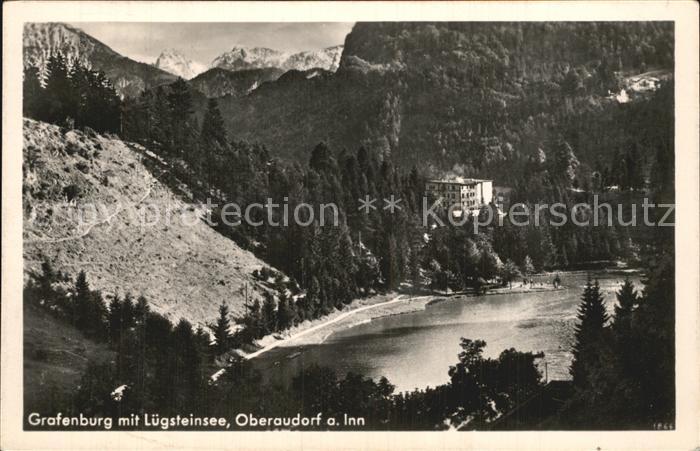 Oberaudorf Grafenburg mit Luegsteinsee