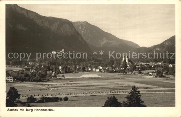 Aschau Chiemgau mit Burg Hohenaschau