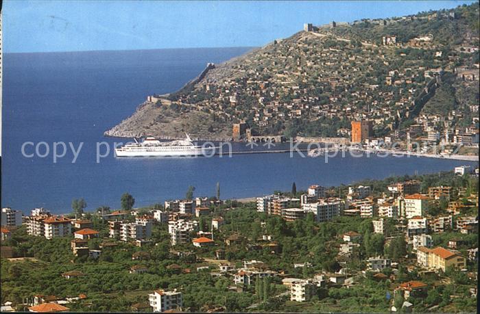 Alanya Toroslardan sehre bir bakis