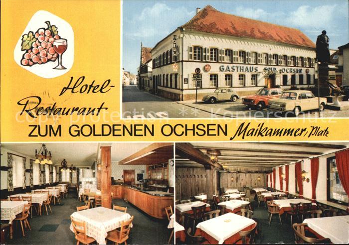 Maikammer Hotel Restaurant Zum goldenen Ochsen Speisesaal