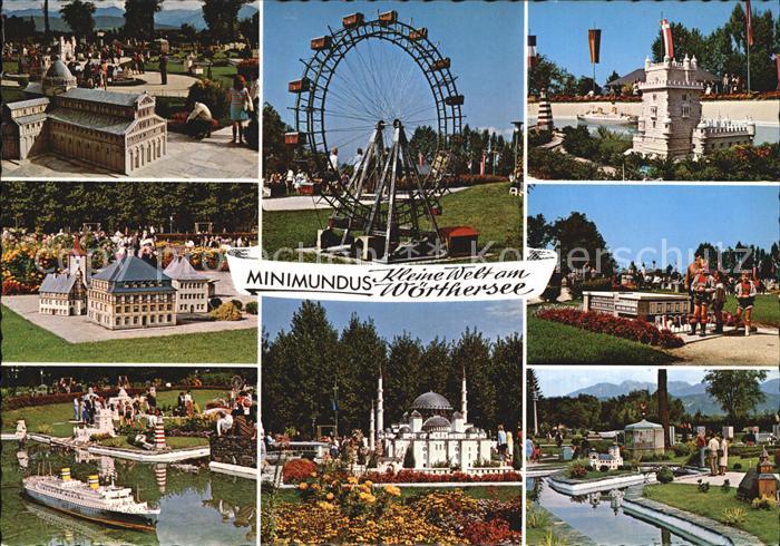 Klagenfurt Woerthersee Minimundus Kleine Welt am Woerthersee Teilansichten