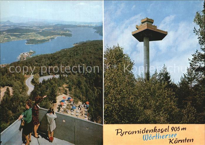 Woerthersee Aussichtsturm Pyramidenkogel