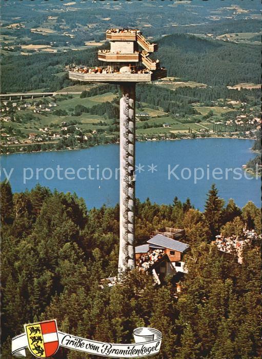Woerthersee Aussichtsturm Pyramidenkogel