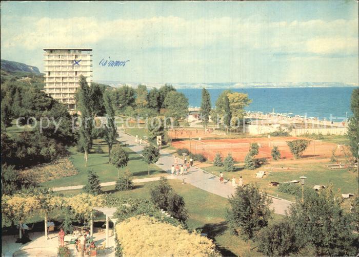 Varna Warna Goldener Sand Gesamtansicht