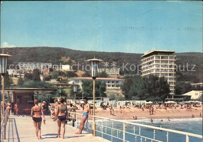 Varna Warna Goldener Sand Teilansicht