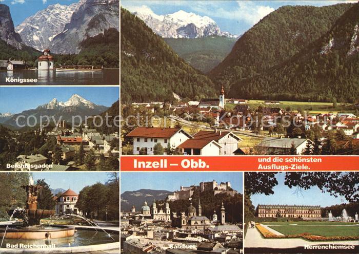 Inzell Traunstein Bayern Koenigssee Panorama Berchtesgaden Bad Reichenhall Salzb