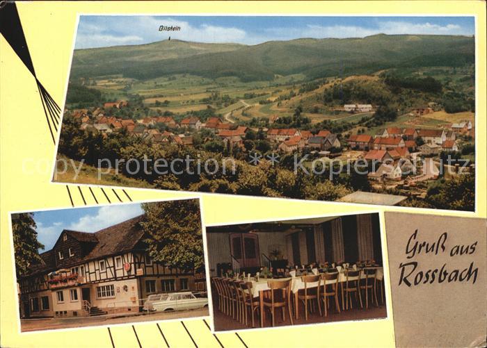 Rossbach Witzenhausen Panorama Gast und Pensionshaus Zum Stern Gastraum