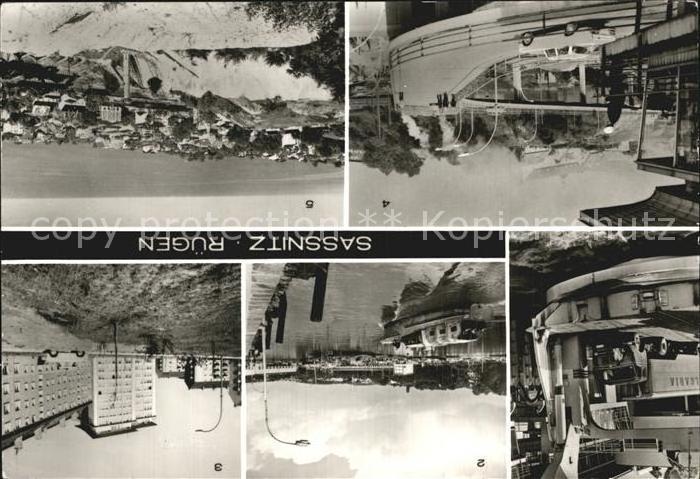 Sassnitz Ostseebad Ruegen Faehrschiff Trelleborg Hafen Fischereihafen Wilh Pieck