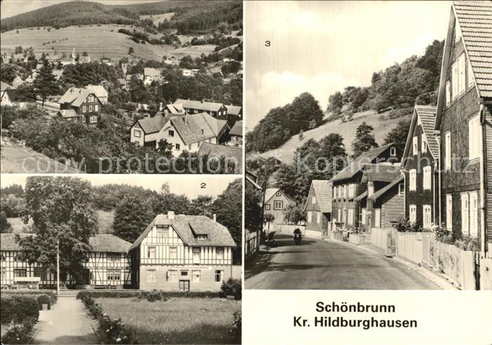 Schoenbrunn Schleusegrund OT Schoenau FDGB Erholungsheim Huette Neustaedter Str